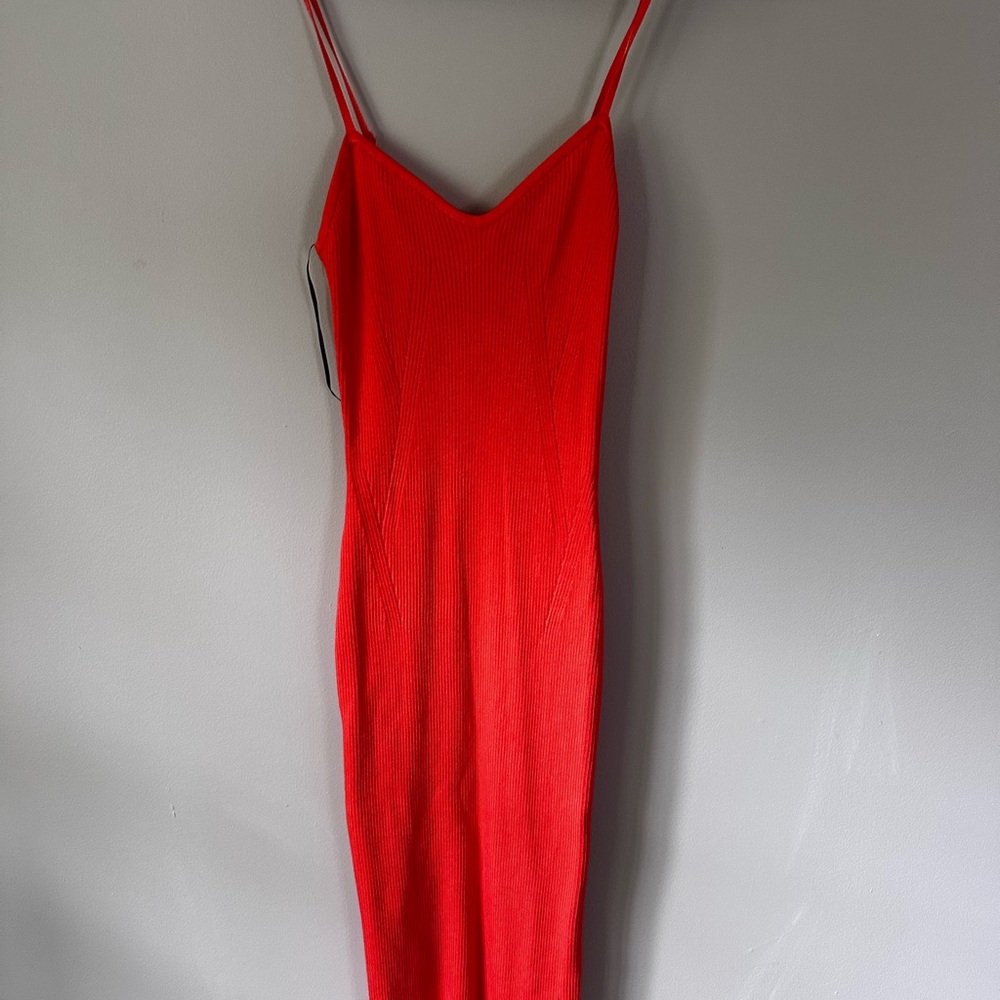 Elegant Red Women's Dress